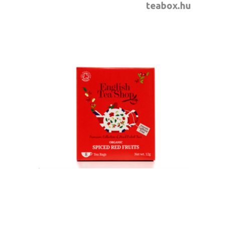 English Tea Shop Utazó bio teaválogatás Spiced Red Fruit 8 Filter