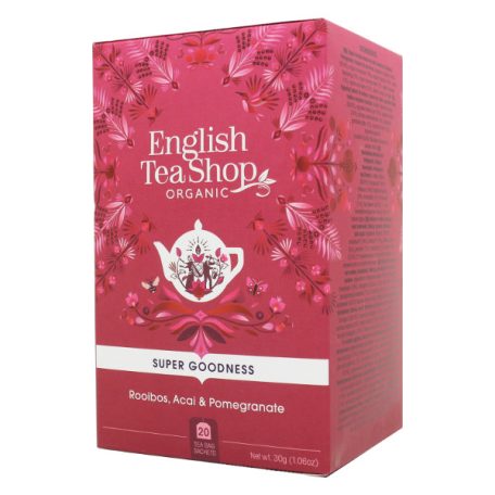 English Tea Shop Rooibos bio tea acai bogyóval és gránátalmával 20 Filter
