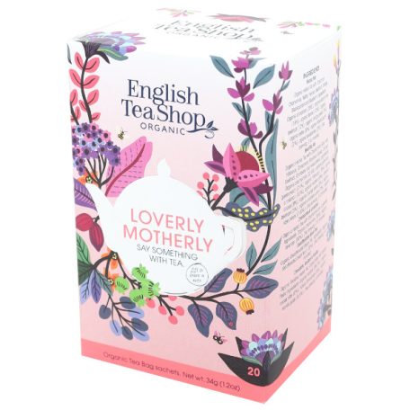 English Tea Shop Say Something with Tea - Loverly Motherly Bio tea 20 filter