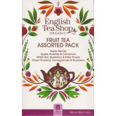   English Tea Shop Gyümölcsös válogatás bio tea - 4 féle gyümölcsös íz 20 Filter