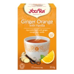   YOGI TEA® Narancsos gyömbér tea vaníliával 17 filter - BIO