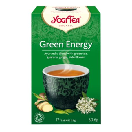 YOGI TEA® ENERGIZÁLÓ BIO ZÖLD TEA