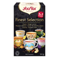 YOGI TEA Finest Selection teaválogatás 6x3 filter - BIO