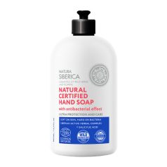   Natura Siberica Ultra Protection Minősített Kézmosó szappan Antibakteriális hatással 500ml