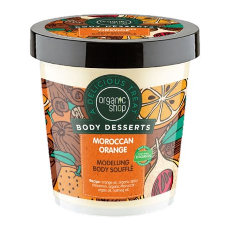 Organic Shop Body Dessert Marokkói narancs Alakformáló szuflé 450ml