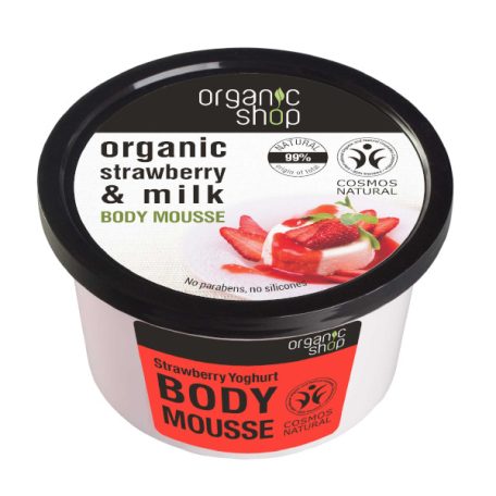 Organic Shop Body mousse Epres yoghurt testápoló 250ml