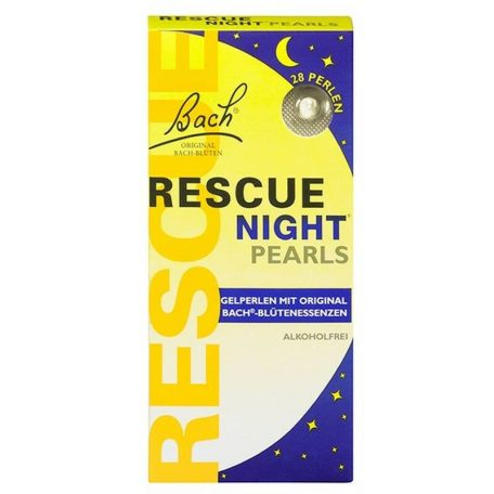 Rescue Night Pearls 28db alkoholmentes lágyzselatin gyöngy