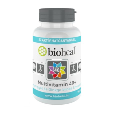 Bioheal Multivitamin 40+ filmtabletta 70db