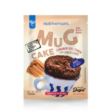 Nutriversum Dessert Mugcake 50g - fahéjas csiga