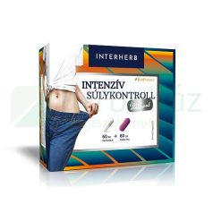   Interherb Intenzív SÚLYKONTROLL 2x60 db fogyókúrás kapszula és tabletta