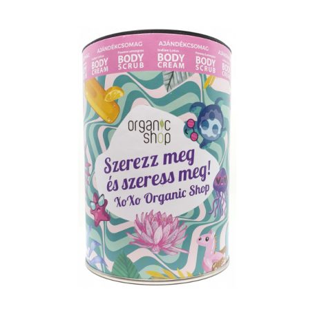 Organic Shop Szerezz meg és szeress meg - Provance-i citromfű testradír + indiai lótusz testápoló krém 2x250ml