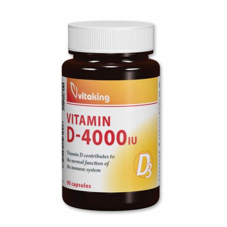 Vitaking D-vitamin 4000NE kapszula 90db