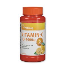 Vitaking C-1000 + D 4000NE vitamin tabletta 90db
