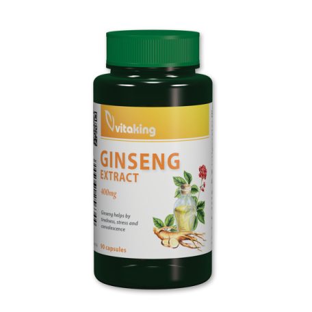 Vitaking Ginseng kivonat 400mg kapszula 90db