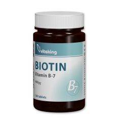 Vitaking Biotin (B7-vitamin) 900mcg tabletta 100db