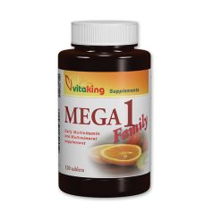 Vitaking Mega-1 Multivitamin Family Pack tabletta 120db