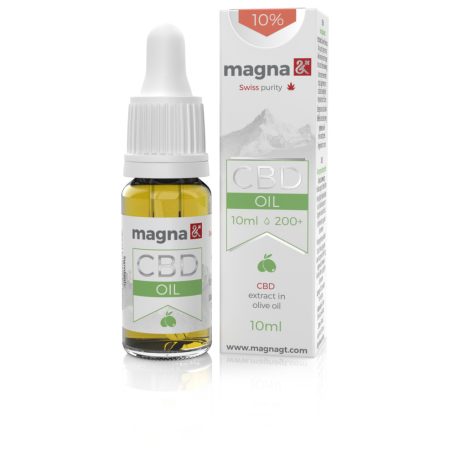 Magna & GT  10% CBD olaj (oliva olajban) 10 ml