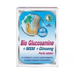 Dr. Chen Bioglucosamine + MSM + Ginseng Forte tabletta 40 db