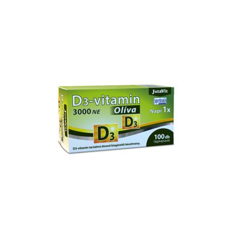 Jutavit D3-vitamin 3000NE oliva tabletta 100db
