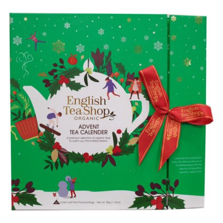 English Tea Shop Adventi kalendárium bio teaválogatás (zöld könyves) 25 filter