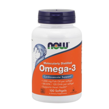 NOW Omega-3 lágyzselatin kapszula 100db