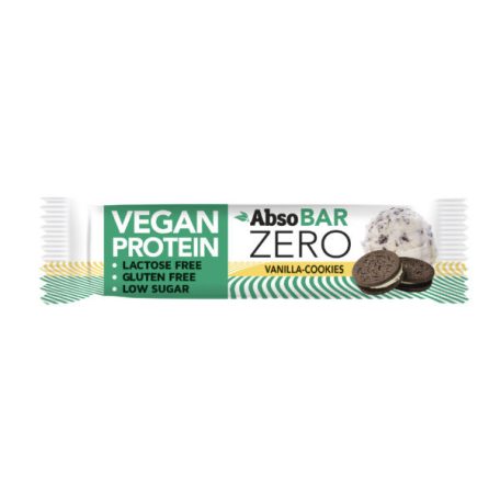 AbsoBAR Zero Vegán protein szelet 40g vanília keksz ízű