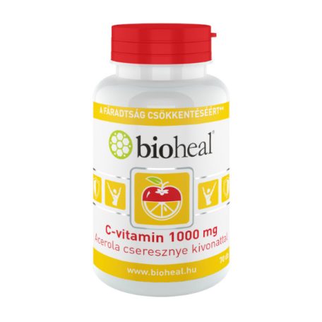 Bioheal C-vitamin 1000mg Acerola cseresznye kivonattal 70db