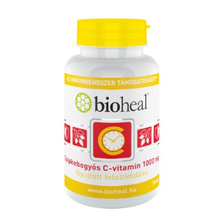 Bioheal Csipkebogyós C-vitamin 1000mg filmtabletta 70db