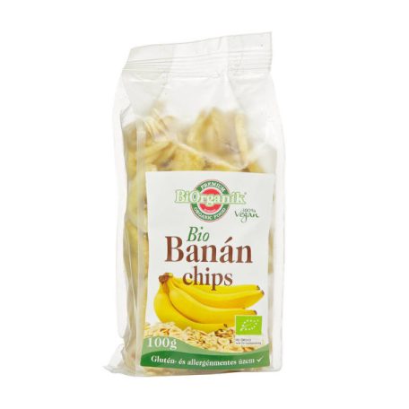 BiOrganik bio banánchips 100g
