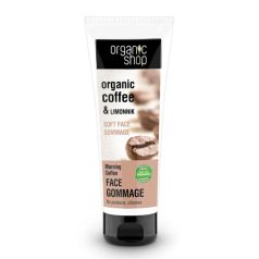 Organic Shop Reggeli kávé arcpeeling 75ml