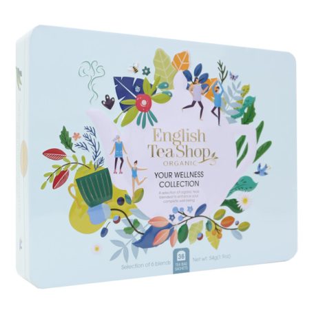 English Tea Shop Ajándék a "Te wellness bio teaválogatásod" (kék) 36 filter