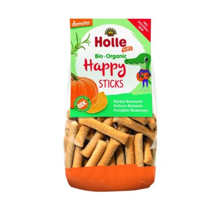 Holle Bio Happy Sticks - sütőtökkel és rozmaringgal 100g