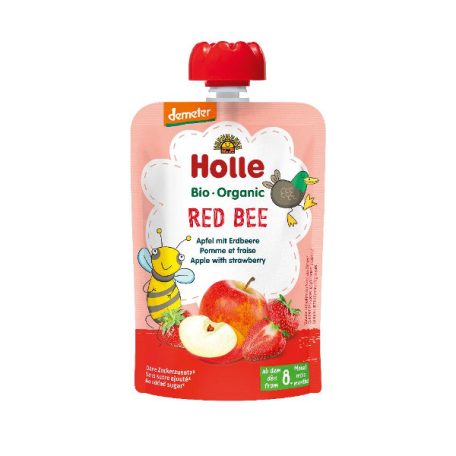 Holle Bio Red Bee - Tasak alma eperrel 100g