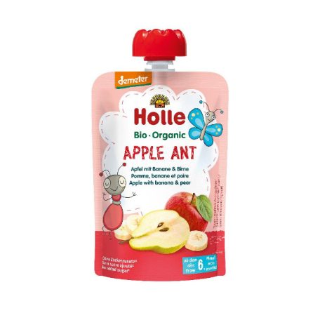Holle Bio Apple Ant - Tasak alma, banán körtével 100g