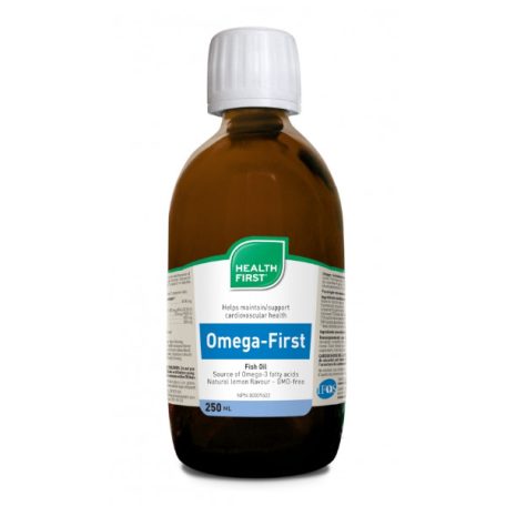Health First Omega First halolaj 250ml citrom ízű