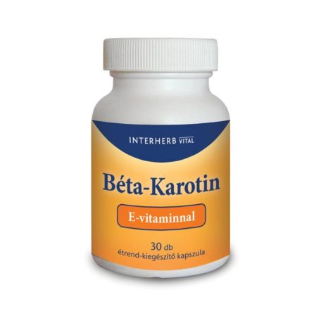 Interherb Béta Karotin + E-Vitamin Kapszula 30db