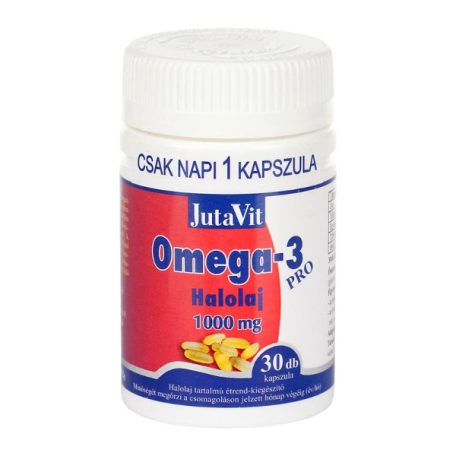 JutaVit Omega-3-Pro Halolaj 1000Mg Kapszula 30Db
