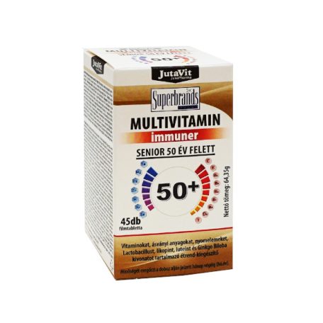 JutaVit Multivitamin Senior 50+ Tabletta 45Db