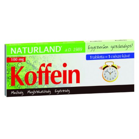 Naturland Koffein tabletta 20db