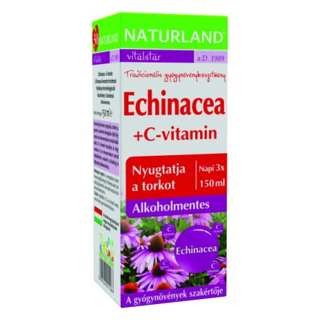 Naturland Echinacea + C-vitamin szirup 150ml