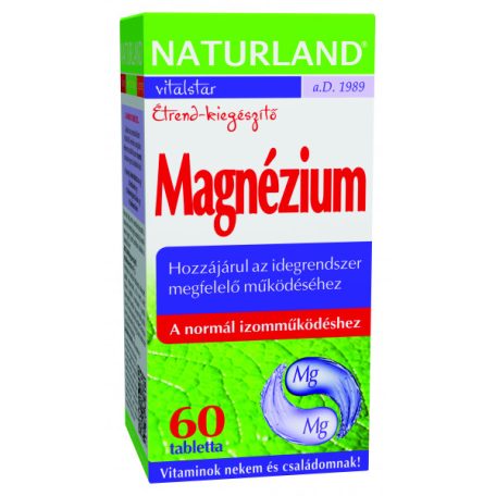 Naturland Magnézium tabletta 60db