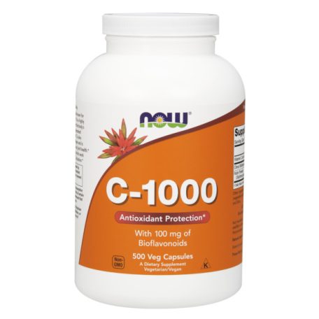NOW C-vitamin 1000mg + bioflavonoid kapszula 500db