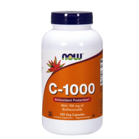 NOW C-vitamin 1000mg + bioflavonoid kapszula 250db