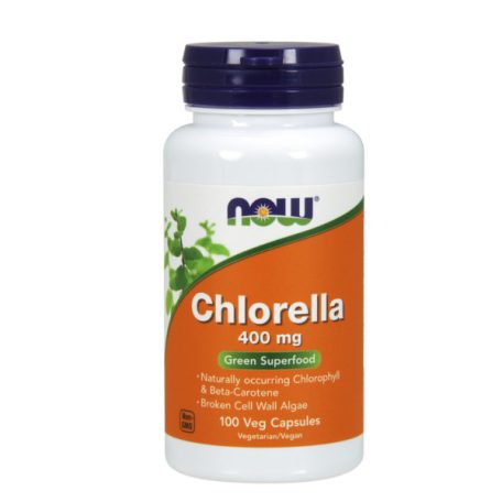 NOW Chlorella 400mg kapszula 100db