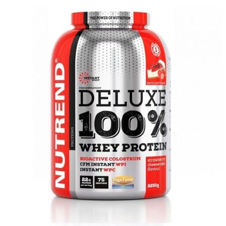 Nutrend Deluxe 100% Whey protein 2250g több ízben