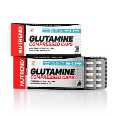 Nutrend Glutamine Compressed kapszula 120db