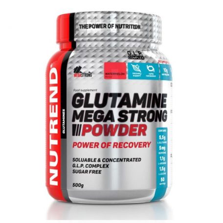 Nutrend Glutamine Mega Strong Powder 500g több ízben