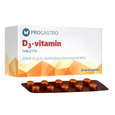 ProGastro D3-vitamin 2200 NE tabletta 60DB