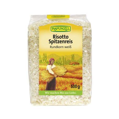 Rapunzel Rizotto rizs kerekszemű, fehér - BIO 500G