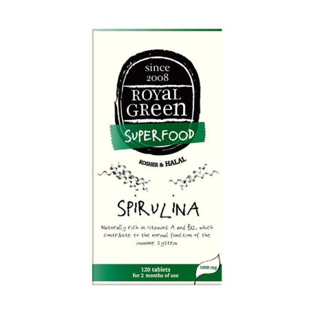 Royal Green Spirulina tabletta 120db